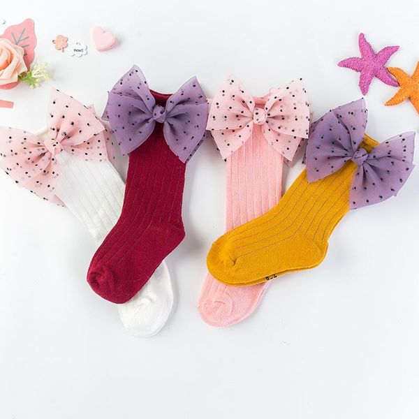 footies baby girls socks kids bow knee high long tube sock sokken princess infant calcetines leg warmer, Blue
footies baby girls socks kids bow knee high long tube sock sokken princess infant calcetines leg warmer, Blue