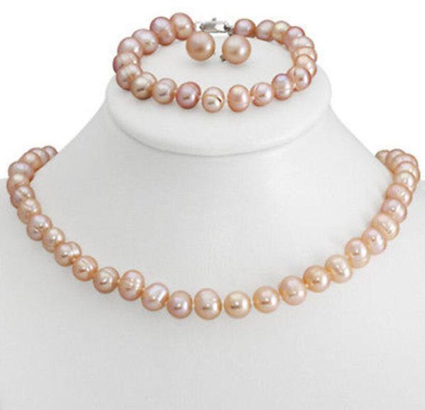 bracelet, earrings & necklace genuine 8-9mm freshwater cultured pearl bracelet set 18" 7.5, Black
bracelet, earrings & necklace genuine 8-9mm freshwater cultured pearl bracelet set 18" 7.5, Black