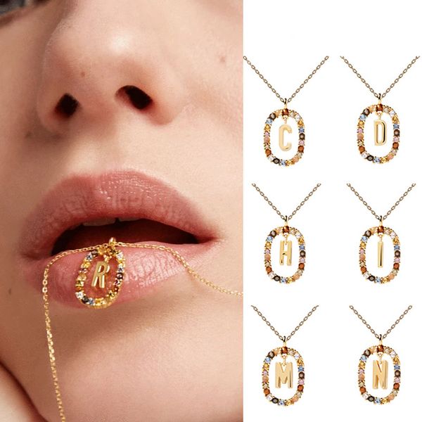designer letter necklace pendant crystal gold chain initial necklaces for women choker girls trendy jewelry, Silver
designer letter necklace pendant crystal gold chain initial necklaces for women choker girls trendy jewelry, Silver