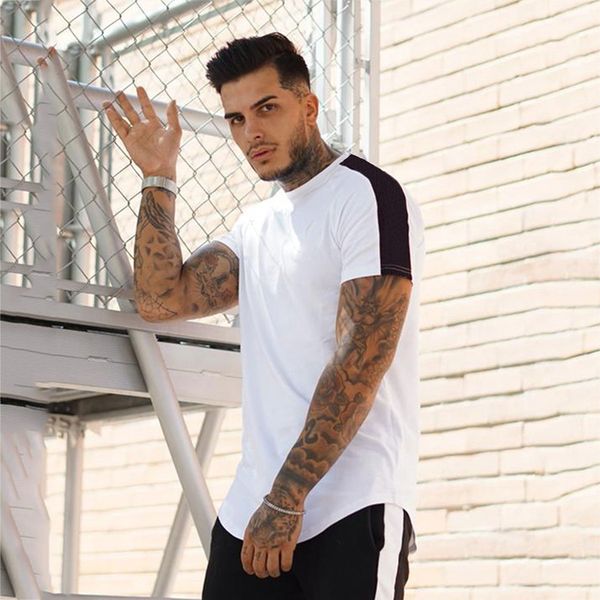 brand mens t-shirts summer o-neck patchwork loose slim short sleeve t shirt men tee bodybuilding and fitness tshirt 210421, White;black
brand mens t-shirts summer o-neck patchwork loose slim short sleeve t shirt men tee bodybuilding and fitness tshirt 210421, White;black