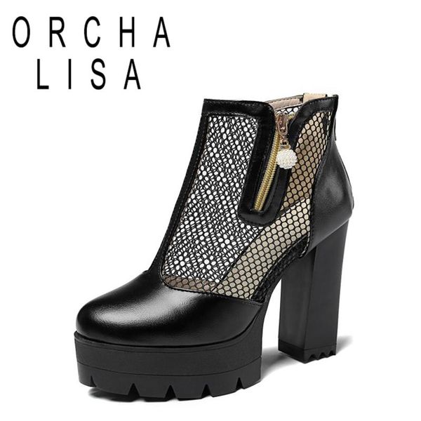 boots orcha lisa summer ankle 11cm block thick heels round toe hollow out 4cm platform zip pearl black big size 32-43 a3956
boots orcha lisa summer ankle 11cm block thick heels round toe hollow out 4cm platform zip pearl black big size 32-43 a3956
