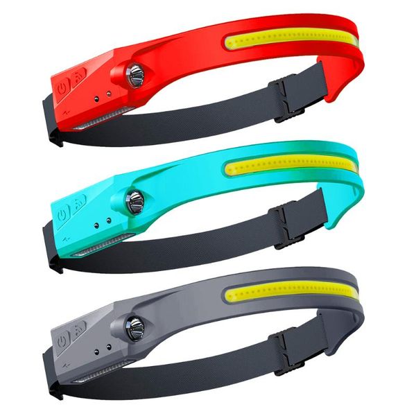 headlamps led cob headlamp 200 lumens rechargeable waterproof headlight for running camping cycling torch
headlamps led cob headlamp 200 lumens rechargeable waterproof headlight for running camping cycling torch