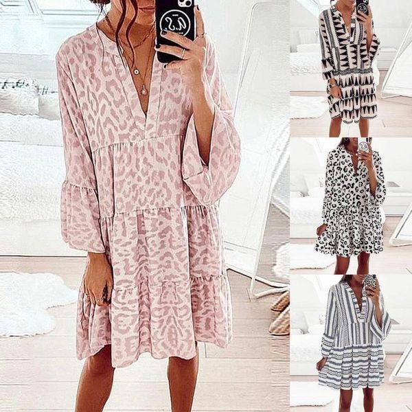 casual dresses women's summer dress outdoor vacation print v-neck mini beach holiday cool travel, Black;gray
casual dresses women's summer dress outdoor vacation print v-neck mini beach holiday cool travel, Black;gray
