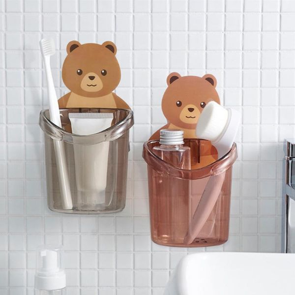 toothbrush holders little bear storage holder bathroom cartoon brush teeth toothpaste wall suction shelve rack container panda organizer
toothbrush holders little bear storage holder bathroom cartoon brush teeth toothpaste wall suction shelve rack container panda organizer