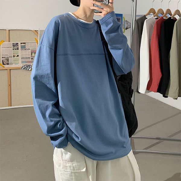 men's hoodies & sweatshirts loose solid color coats round neck long sleeve cotton casual clothes 6 pullover size m-5xl 4hcm, Black
men's hoodies & sweatshirts loose solid color coats round neck long sleeve cotton casual clothes 6 pullover size m-5xl 4hcm, Black