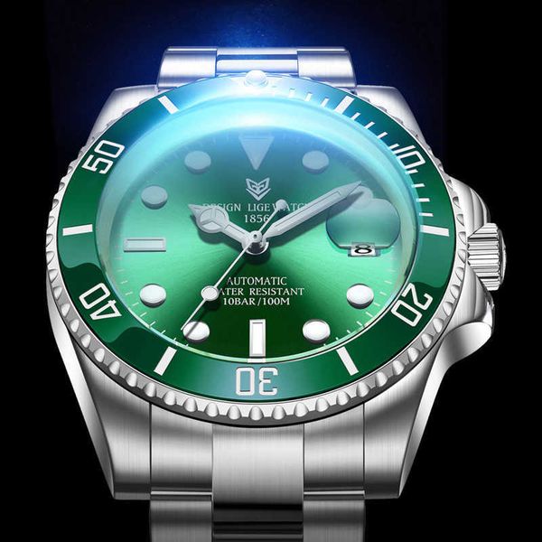 lige mechanical wristwatch luxury brand men watches automatic stainless steel sapphire waterproof business watch men 210527, Slivery;brown
lige mechanical wristwatch luxury brand men watches automatic stainless steel sapphire waterproof business watch men 210527, Slivery;brown