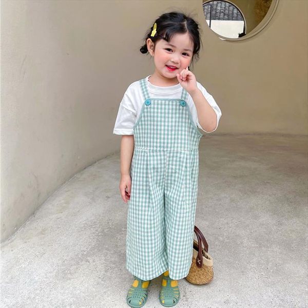 summer arrival girls fashion plaid overalls kids korean design jumpsuits, Blue
summer arrival girls fashion plaid overalls kids korean design jumpsuits, Blue