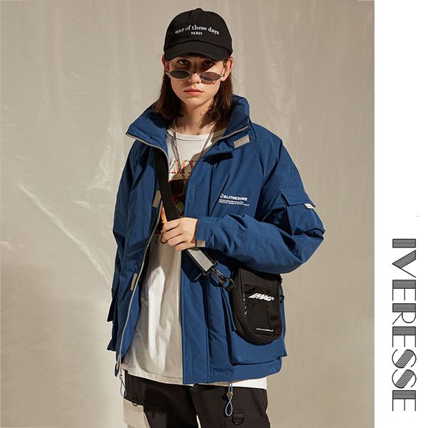 women's down & parkas ivresse casual women coats jackets letter print winter fashion pockets thick warm outwear zipper overcoat d6w1, Black
women's down & parkas ivresse casual women coats jackets letter print winter fashion pockets thick warm outwear zipper overcoat d6w1, Black