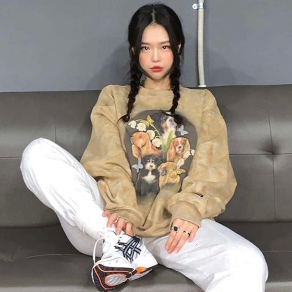 women's sweaters amy way hanfeng chic versatile dog print tie dye niche design loose casual sweater autumn ih2j, White;black
women's sweaters amy way hanfeng chic versatile dog print tie dye niche design loose casual sweater autumn ih2j, White;black