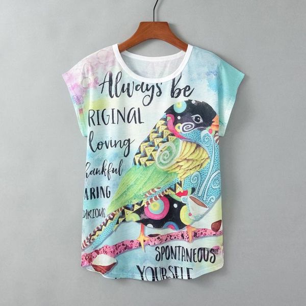 summer t shirt women casual cute animal printing t-shirt ladies fashion short sleeve o-neck t-shirts blouse vetement femme women's, White
summer t shirt women casual cute animal printing t-shirt ladies fashion short sleeve o-neck t-shirts blouse vetement femme women's, White