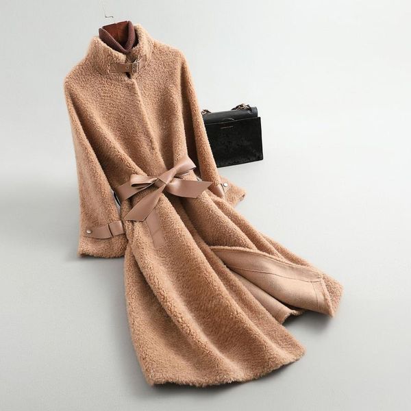 women's fur & faux ladies winter style haining sheep shearing wool coat women long large particle, Black
women's fur & faux ladies winter style haining sheep shearing wool coat women long large particle, Black
