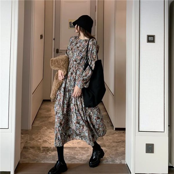 casual dresses vintage floral summer long a-line split lantern sleeve spring elegant retro boho dress women vestidos, Black;gray
casual dresses vintage floral summer long a-line split lantern sleeve spring elegant retro boho dress women vestidos, Black;gray
