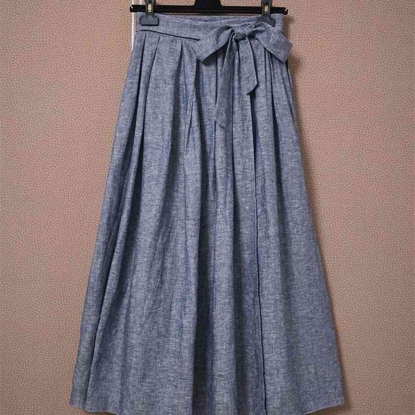 truevoker summer runway fashion linen skirt women blue mori mid calf length lady cottagecor long 210602, Black
truevoker summer runway fashion linen skirt women blue mori mid calf length lady cottagecor long 210602, Black