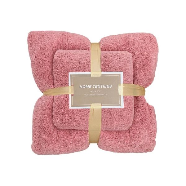 towel thickened coral velvet soft quick drying water absorbing two piece bath set
towel thickened coral velvet soft quick drying water absorbing two piece bath set