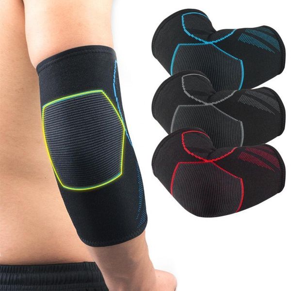 1pc sports elbow pads elastic knitting joint pain workout warm guard sleeve anti slip wrap basketball arm protector compression & knee, Black;gray
1pc sports elbow pads elastic knitting joint pain workout warm guard sleeve anti slip wrap basketball arm protector compression & knee, Black;gray