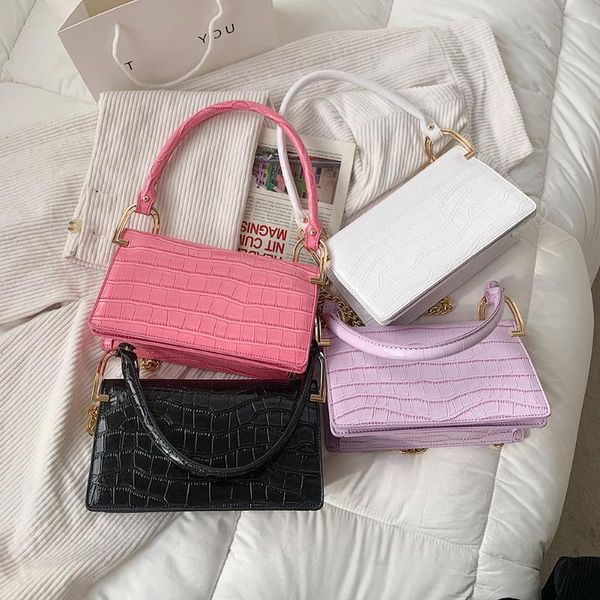 women alligator pattern shoulder underarm bag handle chain handbags messenger small casual ladies crossbody totes cross body
women alligator pattern shoulder underarm bag handle chain handbags messenger small casual ladies crossbody totes cross body