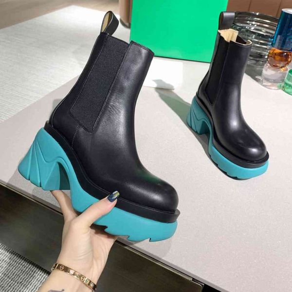women candy color bottom knee boots fashion autumn winter sponge cake sole ankle boot designer luxurys ladies jelly outsole platform heel ma, Black
women candy color bottom knee boots fashion autumn winter sponge cake sole ankle boot designer luxurys ladies jelly outsole platform heel ma, Black