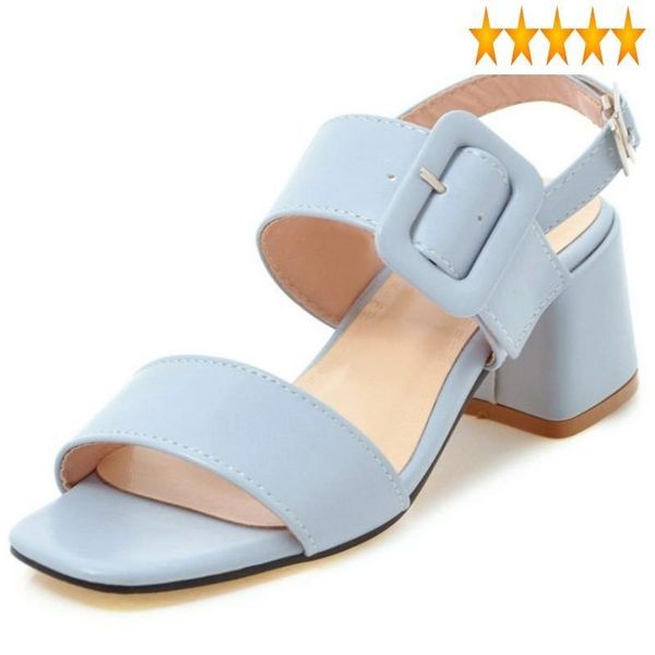 dress shoes women 2021 summer buckle chunky high heel party elegant open toe ladies sandals blue pink plus size 43, Black
dress shoes women 2021 summer buckle chunky high heel party elegant open toe ladies sandals blue pink plus size 43, Black