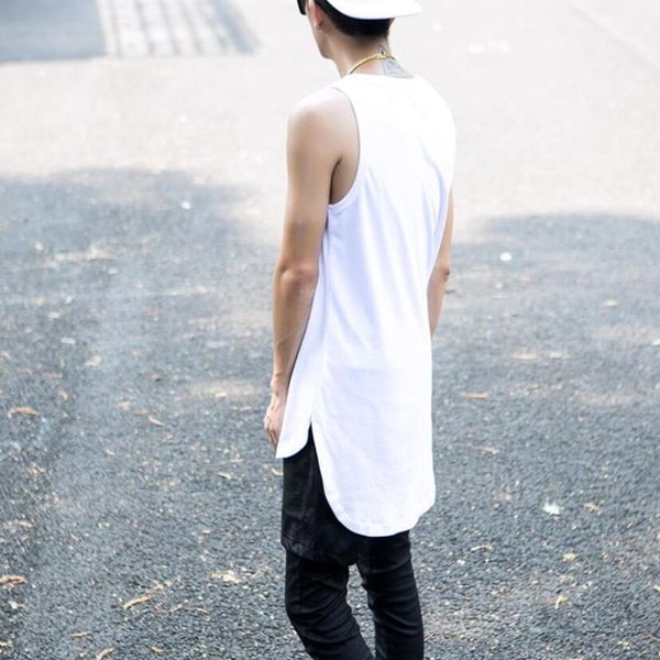 men' tank 2021 men summer street hip hop punk long bodybuilding clothing mens vintage casual sleeveless shirt slim fit vest, White;black
men' tank 2021 men summer street hip hop punk long bodybuilding clothing mens vintage casual sleeveless shirt slim fit vest, White;black
