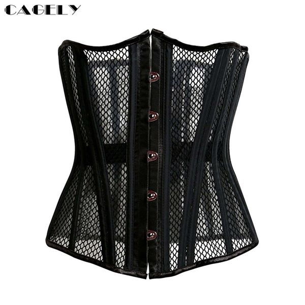 26 spiral steel boned corset waist trainer cincher bustier busk corselet lacing-up clothing slimming underwear lingerie 211218, Black;white
26 spiral steel boned corset waist trainer cincher bustier busk corselet lacing-up clothing slimming underwear lingerie 211218, Black;white