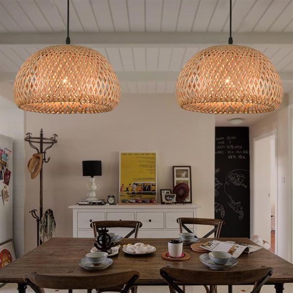 pendant lamps e27 modern simple chandelier light rattan lamp handmade bamboo retro cafe bar lounge for garden restaurant bedroom
pendant lamps e27 modern simple chandelier light rattan lamp handmade bamboo retro cafe bar lounge for garden restaurant bedroom