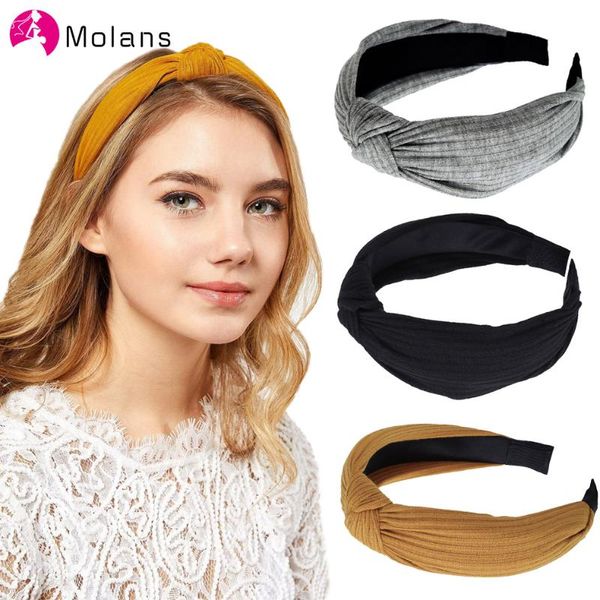 molans solid color soft knotted headband women hairbands for lady turban wide simple hair hoop girls accessories headwear
molans solid color soft knotted headband women hairbands for lady turban wide simple hair hoop girls accessories headwear