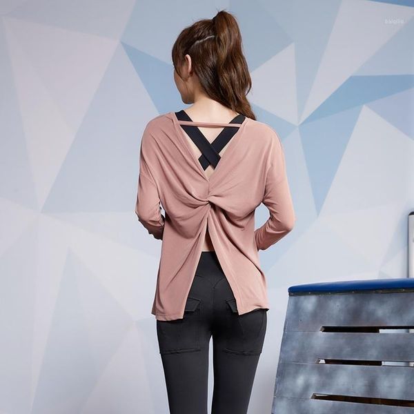 spring summer sports jacket women's triangle hollow beautiful back long-sleeved yoga running training loose breathable fitness outfit
spring summer sports jacket women's triangle hollow beautiful back long-sleeved yoga running training loose breathable fitness outfit