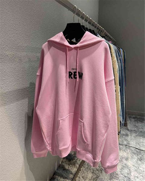 Men's Hoodies & Sweatshirts High version 21fw autumn winter front and back crew lettered printed Unisex Hoodie LK6A, Black
Men's Hoodies & Sweatshirts High version 21fw autumn winter front and back crew lettered printed Unisex Hoodie LK6A, Black