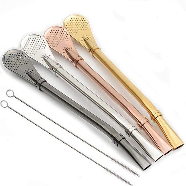 spoons 4pcs stainless steel straws yerba mate bombilla drinking cleaning brush spoon reusable tea filter tools
spoons 4pcs stainless steel straws yerba mate bombilla drinking cleaning brush spoon reusable tea filter tools