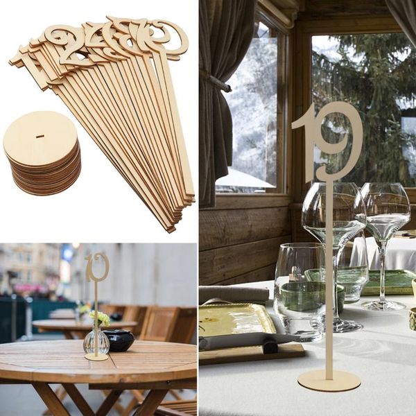 party decoration 20pcs 1-20 wooden table numbers with holder base for wedding or home (wood color)
party decoration 20pcs 1-20 wooden table numbers with holder base for wedding or home (wood color)