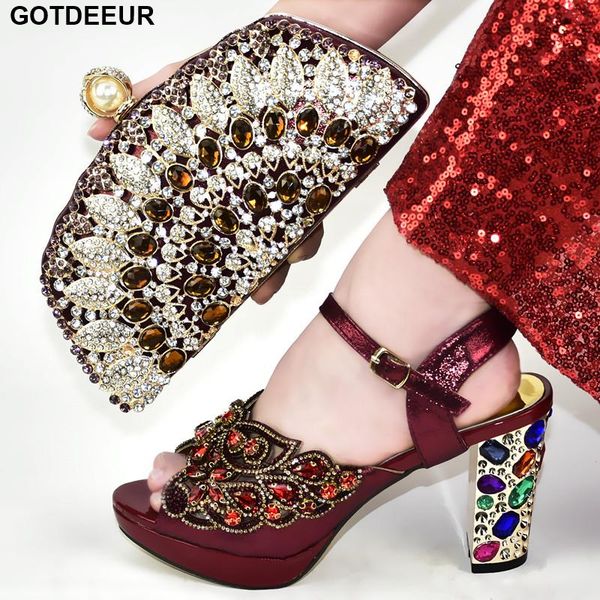 dress shoes shoe and bag set ladies italian decorated with rhinestone in women african wedding, Black
dress shoes shoe and bag set ladies italian decorated with rhinestone in women african wedding, Black