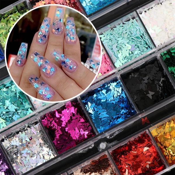 grids/set nail glitter flakes butterfly shape 3d hexagon colorful sequins spangles polish manicure nails art decorations gift1, Silver;gold
grids/set nail glitter flakes butterfly shape 3d hexagon colorful sequins spangles polish manicure nails art decorations gift1, Silver;gold