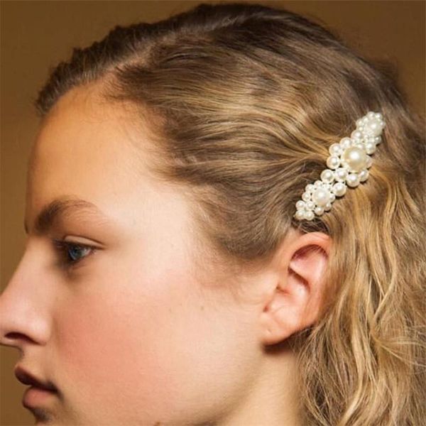 hair clips & barrettes full pearl barrette for girls romantic lovely women hairpins 3 styles accessories elegant handmade jewelry fj034, Golden;silver
hair clips & barrettes full pearl barrette for girls romantic lovely women hairpins 3 styles accessories elegant handmade jewelry fj034, Golden;silver