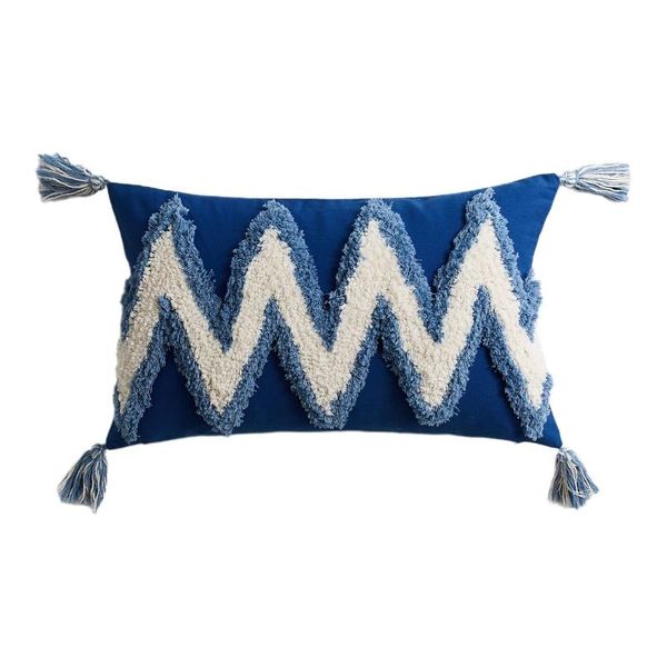 pillow case 30x50cm boho morocco lumbar throw white blue geometric pattern woven tufted tassels rectangle cushion cover for f19b
pillow case 30x50cm boho morocco lumbar throw white blue geometric pattern woven tufted tassels rectangle cushion cover for f19b