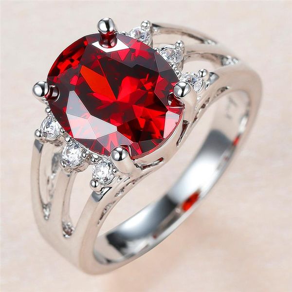 big red stone ring oval crystal zircon rings for women vintage fashion silver color engagement promise girl wedding jewelry, Slivery;golden
big red stone ring oval crystal zircon rings for women vintage fashion silver color engagement promise girl wedding jewelry, Slivery;golden