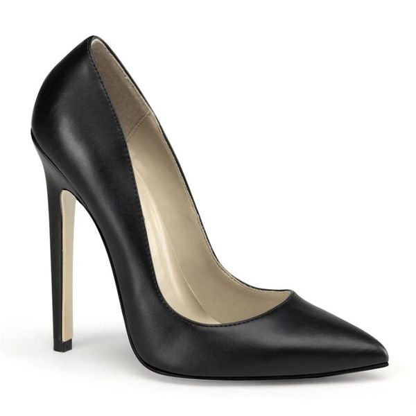 dress shoes 13cm thin high heels pumps women pu slip on waterproof pointed toe classics fashion office & career for, Black
dress shoes 13cm thin high heels pumps women pu slip on waterproof pointed toe classics fashion office & career for, Black
