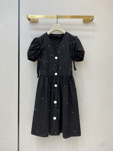 dress miu sweet full diamond mini dress women luxury brand design lace-up puff sleeve v-neck elastic waist cardigan dresses summer, Black;gray
dress miu sweet full diamond mini dress women luxury brand design lace-up puff sleeve v-neck elastic waist cardigan dresses summer, Black;gray