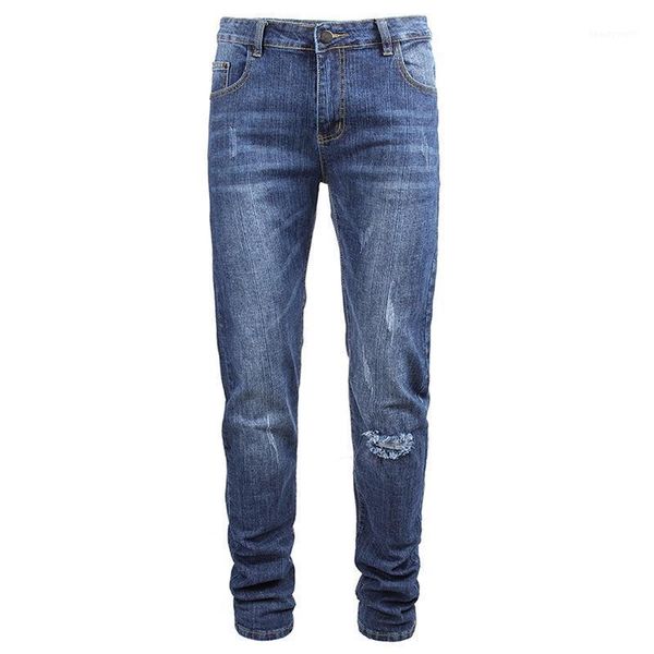 men's black jeans biker moto slim fit straight denim pants distressed trousers hip hop, Blue
men's black jeans biker moto slim fit straight denim pants distressed trousers hip hop, Blue