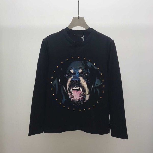 autumn and winter gvc jifan long sleeve t-shirt men's cotton big dog head three-dimensional printing men's and women's fashio, Black
autumn and winter gvc jifan long sleeve t-shirt men's cotton big dog head three-dimensional printing men's and women's fashio, Black
