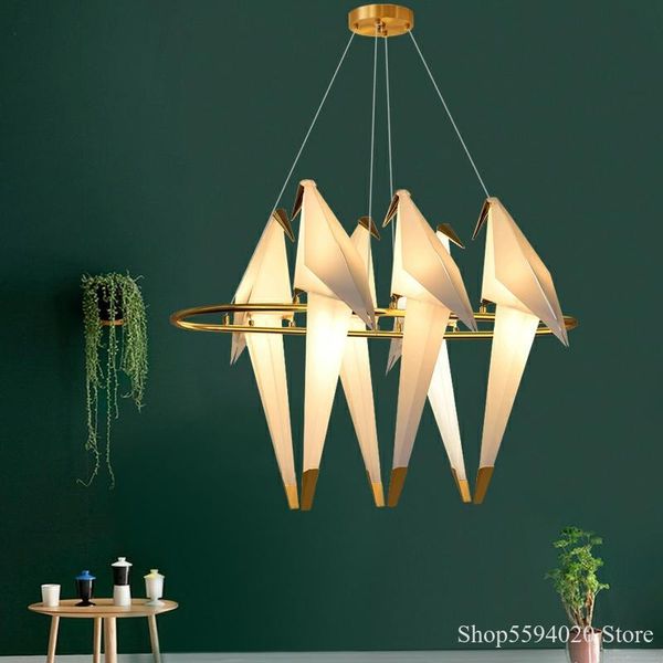 pendant lamps nordic paper lights postmodern luxury bird light bedroom dining living room led simple lamp cafe
pendant lamps nordic paper lights postmodern luxury bird light bedroom dining living room led simple lamp cafe