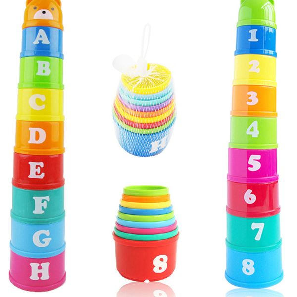 8pcs educational baby toys 6month+ figures letters foldind stack cup tower children early intelligence wj487
8pcs educational baby toys 6month+ figures letters foldind stack cup tower children early intelligence wj487