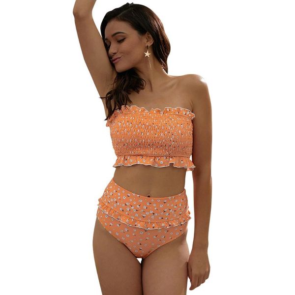 women bikini 2021 floral print set high waist 2 pieces women's swimsuit separate swimwear one-piece suits
women bikini 2021 floral print set high waist 2 pieces women's swimsuit separate swimwear one-piece suits