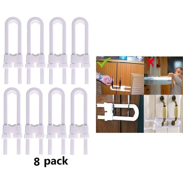 carriers, slings & backpacks 8pcs/set u-shaped lock child safety cabinet latches kid baby closet kitchen door
carriers, slings & backpacks 8pcs/set u-shaped lock child safety cabinet latches kid baby closet kitchen door