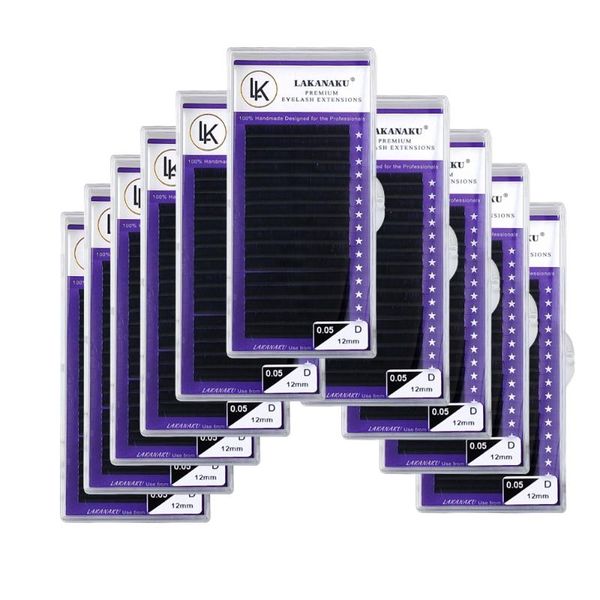 false eyelashes lakanaku eyelash extension individual volume 3pcs/ lot 0.05-0.20 mm c d curl mink makeup lash
false eyelashes lakanaku eyelash extension individual volume 3pcs/ lot 0.05-0.20 mm c d curl mink makeup lash