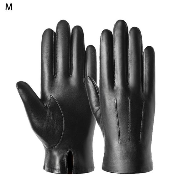 cycling gloves winter windproof goat leather cold weather warm for running driving texting training, Black
cycling gloves winter windproof goat leather cold weather warm for running driving texting training, Black