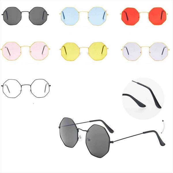 retro sunglasses anti blue light metal eye glasses fashion polygon transparent spectacle frames optical eyewear accessori, White;black
retro sunglasses anti blue light metal eye glasses fashion polygon transparent spectacle frames optical eyewear accessori, White;black