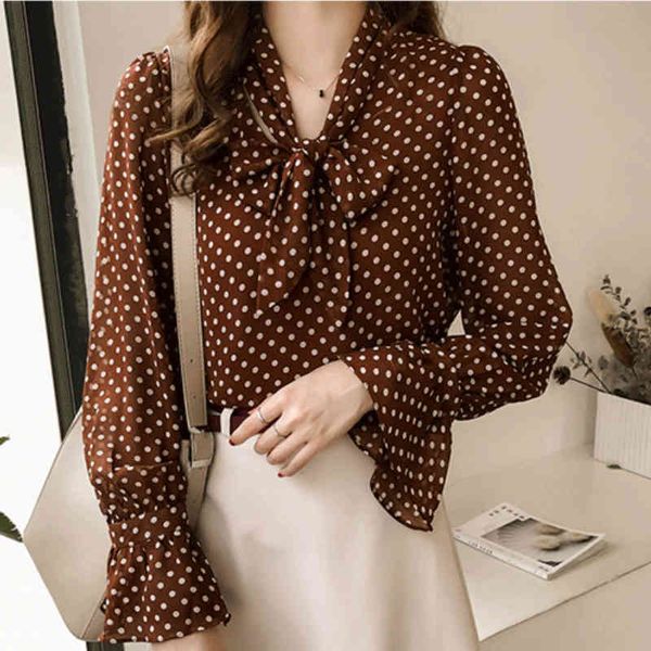 blusas mujer de moda women long sleeve blouse women bow v-neck dot chiffon blouse shirt womens and blouses c900 210426, White
blusas mujer de moda women long sleeve blouse women bow v-neck dot chiffon blouse shirt womens and blouses c900 210426, White