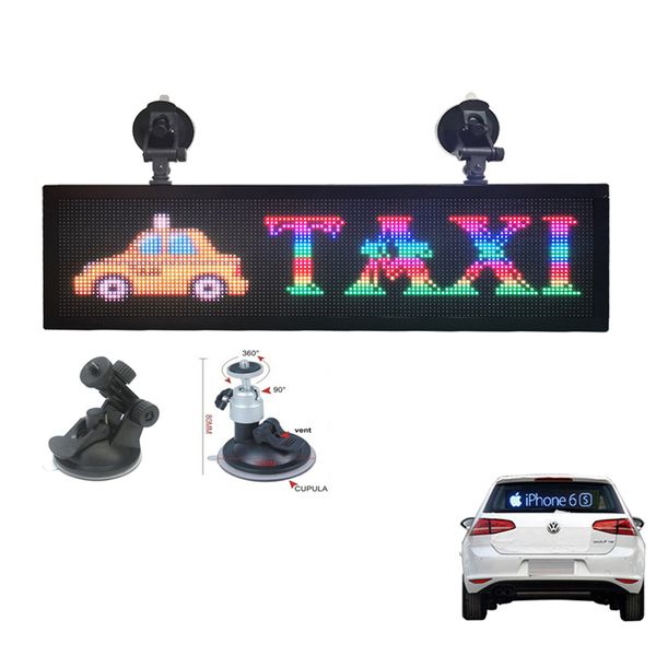 car led sign ph4 mm full color scrolling display screen programmable 21x6 inch indoor rear window message support text image advertising boa
car led sign ph4 mm full color scrolling display screen programmable 21x6 inch indoor rear window message support text image advertising boa
