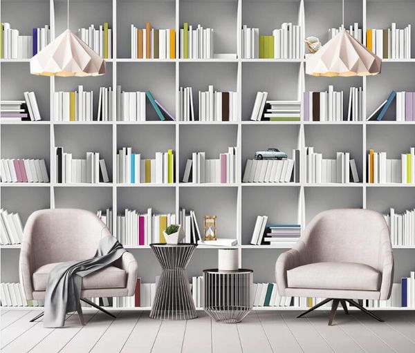 wallpapers bacal custom modern white wallpaper mural book library bookcase magazine shelf art wall painting living room study 3d
wallpapers bacal custom modern white wallpaper mural book library bookcase magazine shelf art wall painting living room study 3d