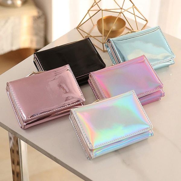 wallets laser holographic small purse short lady letter wallet clutch women zipper coin pocket card holders, Red;black
wallets laser holographic small purse short lady letter wallet clutch women zipper coin pocket card holders, Red;black